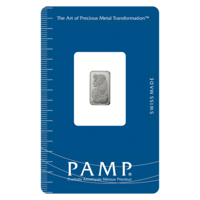 1 грам платина кюлче PAMP