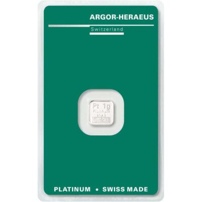 1 грам Платина Кюлче Argor-Heraeus