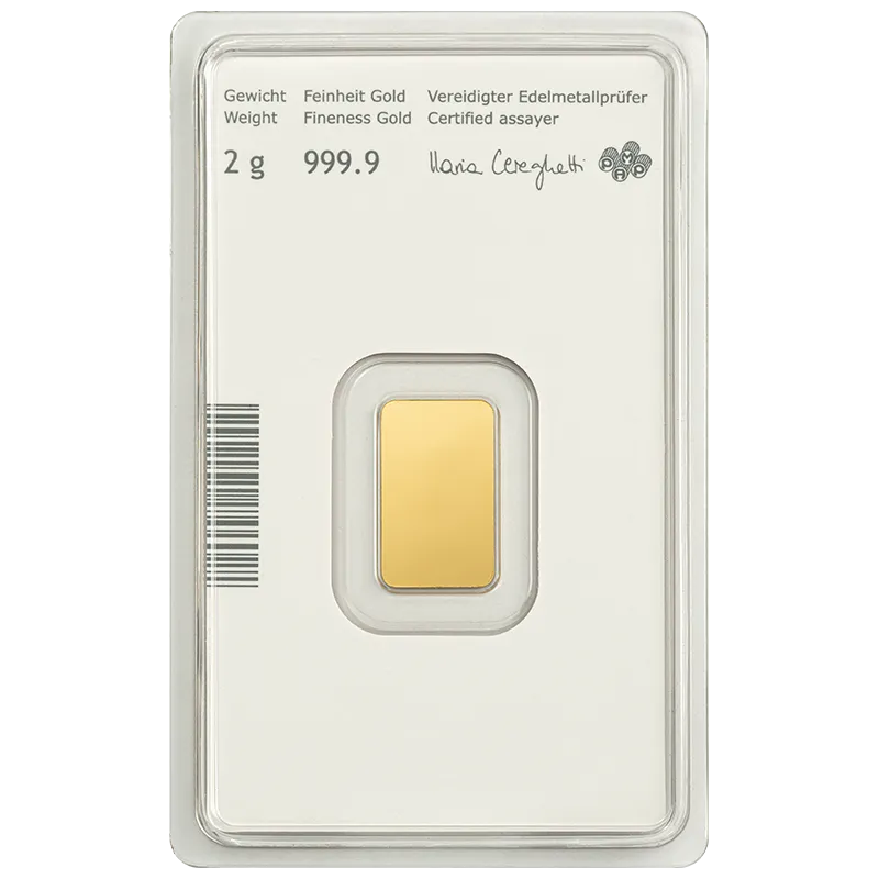 2 грама Златно Кюлче Münze Österreich - Image 2